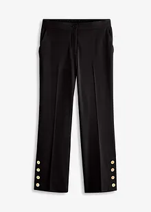 Pantalon pro avec boutons décoratifs, bonprix