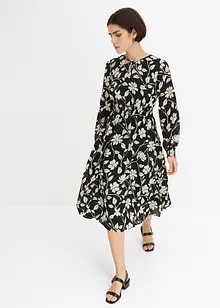 Robe imprimée en crêpe, bonprix