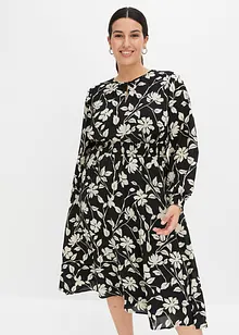 Robe imprimée en crêpe, bonprix