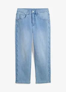 Jean cropped avec surpiqûre décorative, bonprix