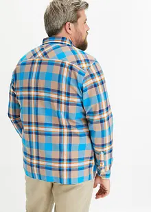 Chemise manches longues à carreaux, bonprix