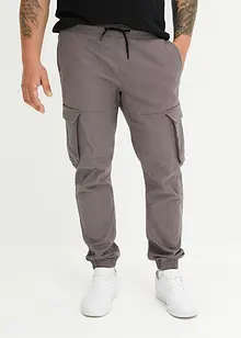 Pantalon cargo Regular Fit extensible, Straight, bonprix