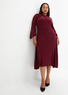 Robe midi volantée, bonprix