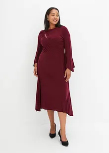 Robe midi volantée, bonprix