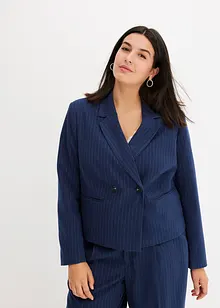 Blazer court à fines rayures, bonprix