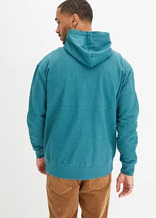 Sweat zippé à capuche, Loose Fit, bonprix