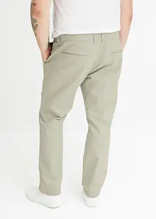 Pantalon chino extensible, ample en coton, droit, bonprix