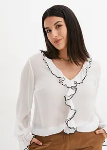 Blouse à volants, bonprix