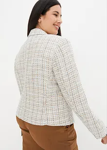 Blazer aspect tweed, bonprix