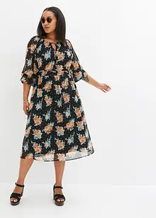 Robe midi imprimée, bonprix