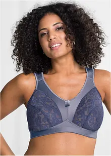 Lot de 2 soutiens-gorge grand maintien sans armatures, bonprix