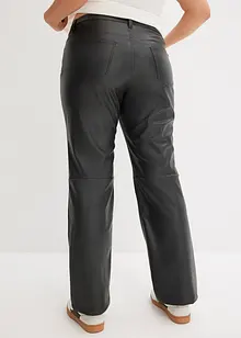 Pantalon enduit taille normale, bonprix