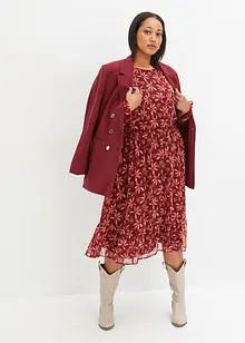 Robe midi imprimée, bonprix