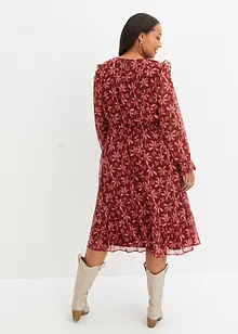 Robe midi imprimée, bonprix