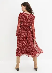 Robe midi imprimée, bonprix