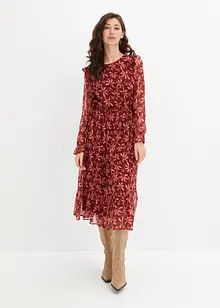 Robe midi imprimée, bonprix