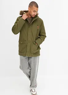 Parka à capuche en fausse fourrure, bonprix