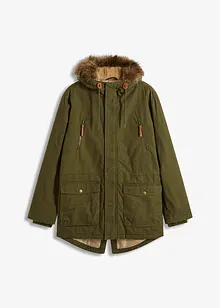 Parka à capuche en fausse fourrure, bonprix