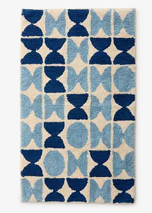 Tapis de bain dans des tons bleus, bonprix