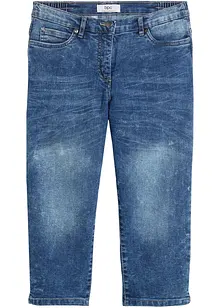Jean stretch droit taille normale, longueur 3/4, bonprix