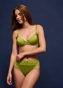 Soutien-gorge push-up à armatures dans une matière douce, bonprix