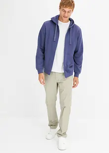 Sweat zippé à capuche, bonprix