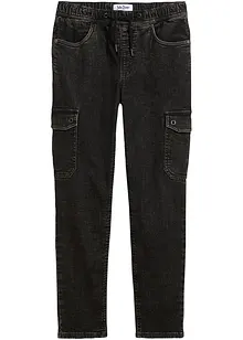 Jean cargo garçon, Regular Fit, bonprix