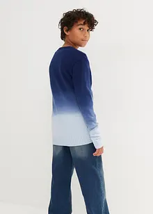 Pull garçon à dégradé de couleur, bonprix