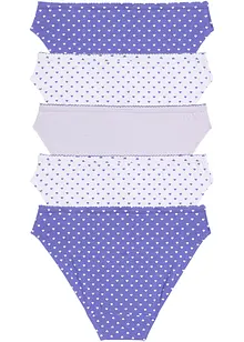 Lot de 5 slips fille, bonprix