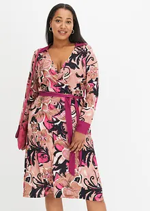 Robe midi avec lien à nouer, bonprix