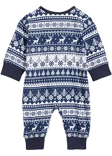 Combinaison bébé à motif norvégien en coton, bonprix