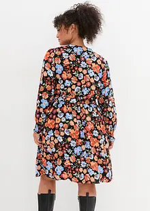 Robe tissée en viscose, longueur genou, bonprix