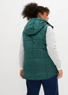 Gilet sans manches matelassé à capuche amovible, bonprix