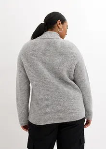 Pull en mélange laine et alpaga, bonprix