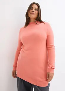 Pull en fine maille à col montant, bonprix