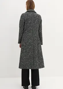 Manteau texturé en laine, bonprix