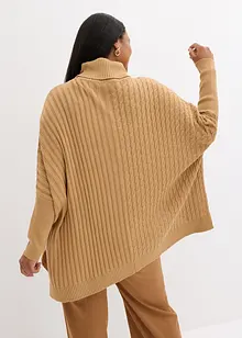 Pull poncho oversize, bonprix