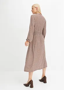 Robe midi imprimée, bonprix