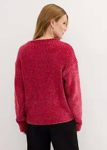 Pull en fil chenille tout doux, bonprix