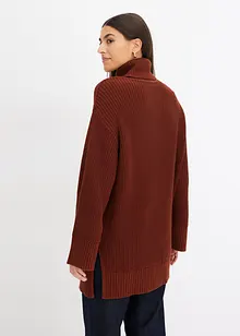 Pull col roulé oversize, bonprix