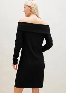 Robe côtelée à fermeture zippée, bonprix