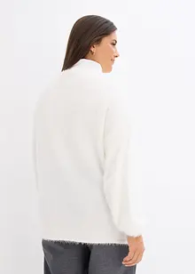 Pull en fil duveteux, bonprix