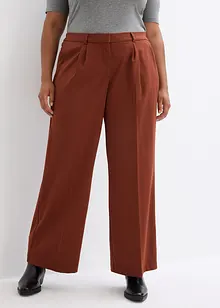 Pantalon large à pinces, bonprix