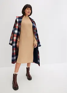 Robe en maille côtelée, bonprix