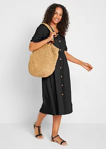 Robe midi 100% coton, bonprix