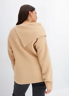 Pull avec un large col, bonprix