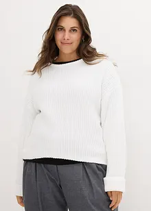 Pull en fil chenille tout doux, bonprix