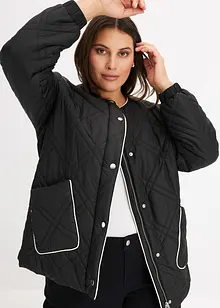 Veste matelassée avec détails contrastants, bonprix