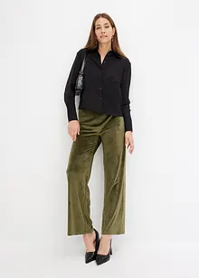 Pantalon en jersey, aspect velours côtelé, bonprix