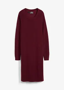 Robe oversize en maille côtelée, bonprix